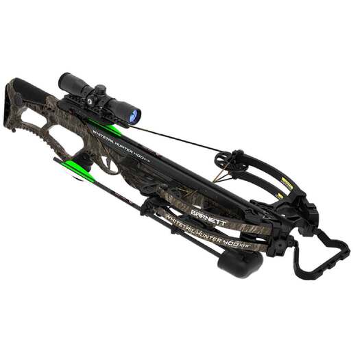 Barnett Whitetail Hunter 400XTR Mossy Oak Bottomland camo Crossbow – Package – Camo