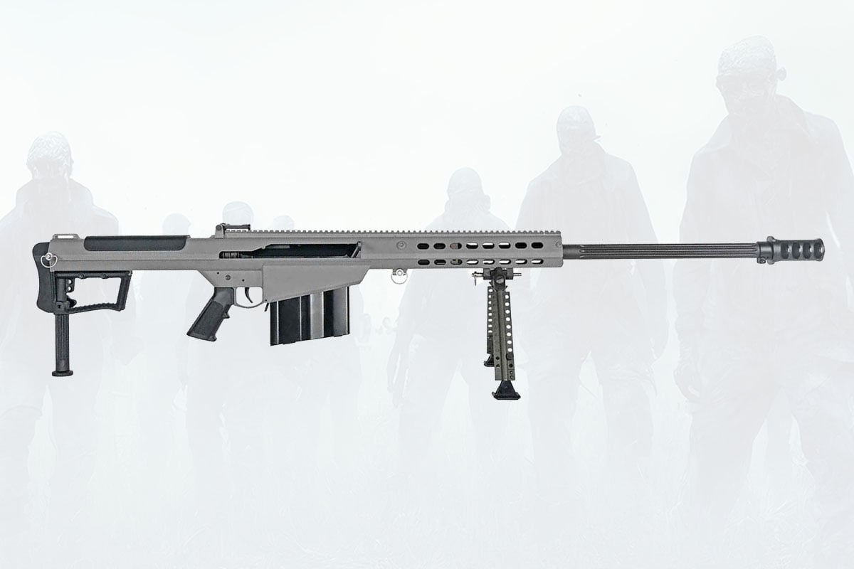 Barrett M107A1 50 BMG 29in Tungsten Gray Cerakote Semi-Automatic
