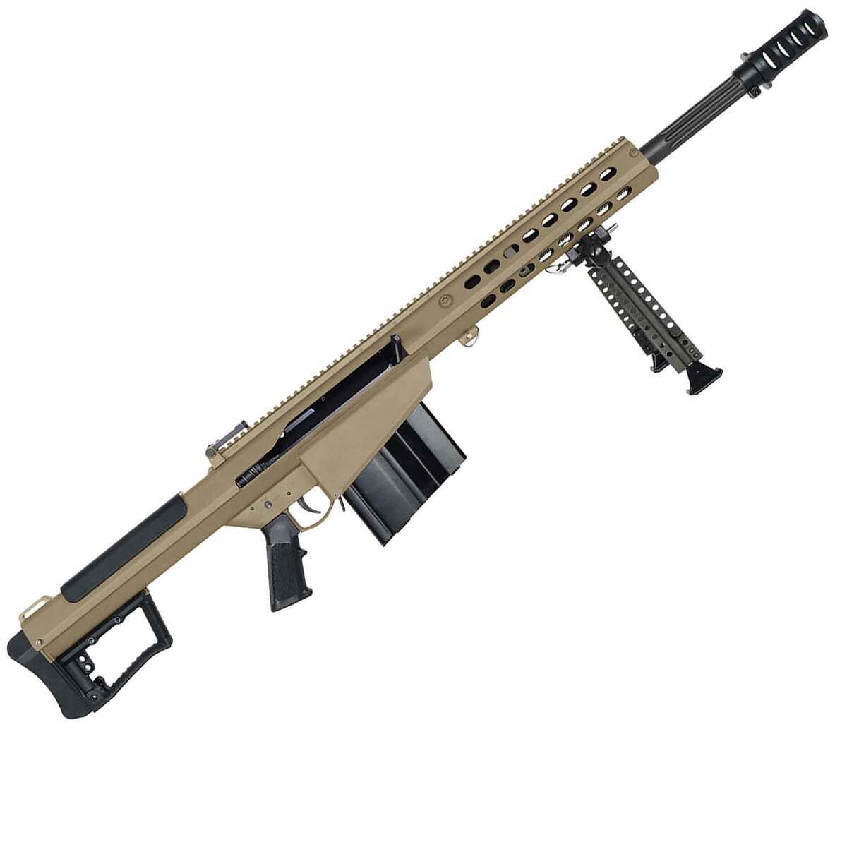 Barrett M107A1 50 BMG 20in Flat Dark Earth Cerakote Semi Automatic barrett-m107a1-50-bmg-20in-flat-dark-earth-cerakote-semi-automatic