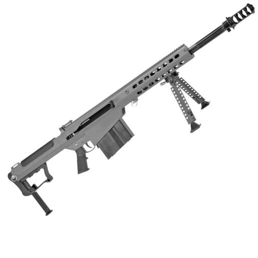 Barrett M107A1 50 BMG 20in Tungsten Gray Cerakote Semi Automatic Modern Sporting Rifle - 10+1 Rounds - Gray image