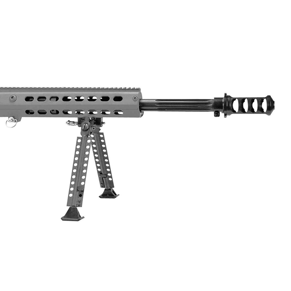 Barrett M107A1 50 BMG 20in Tungsten Gray Cerakote Semi Automatic Modern Sporting Rifle - 10+1 Rounds - Gray Barrett M107A1 50 BMG 20in Tungsten Gray Cerakote Semi Automatic Modern Sporting Rifle - 10+1 Rounds - Gray