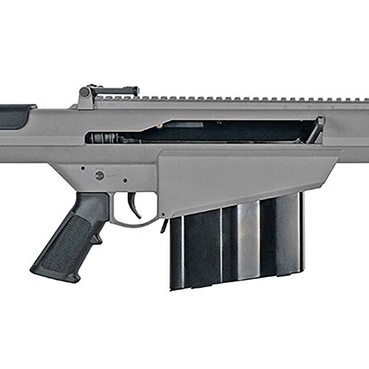 Barrett M107A1 50 BMG 29in Tungsten Gray Cerakote Semi Automatic Modern Sporting Rifle - 10+1 Rounds - Gray Barrett M107A1 50 BMG 29in Tungsten Gray Cerakote Semi Automatic Modern Sporting Rifle - 10+1 Rounds - Gray