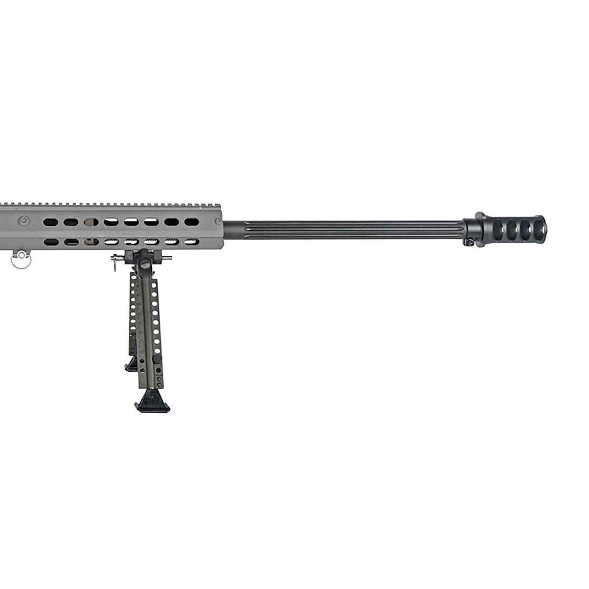Barrett M107A1 50 BMG 29in Tungsten Gray Cerakote Semi Automatic Modern Sporting Rifle - 10+1 Rounds - Gray Barrett M107A1 50 BMG 29in Tungsten Gray Cerakote Semi Automatic Modern Sporting Rifle - 10+1 Rounds - Gray