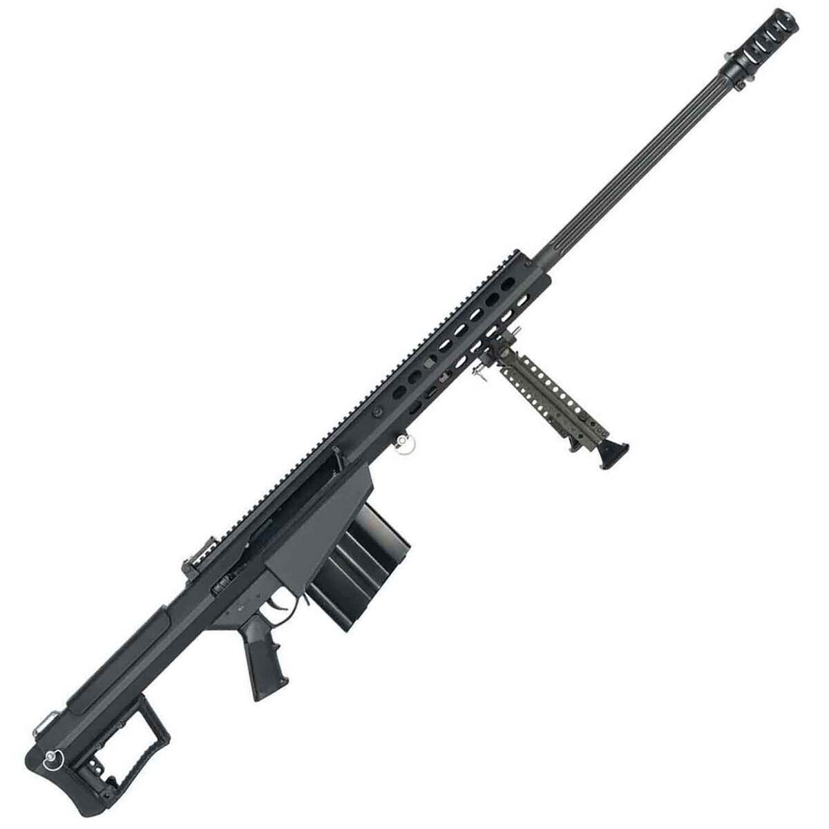 Barrett M107A1 50BMG 29in Black Cerakote Semi Automatic Modern Sporting Rifle - 10+1 Rounds - Black Barrett M107A1 50BMG 29in Black Cerakote Semi Automatic Modern Sporting Rifle - 10+1 Rounds - Black
