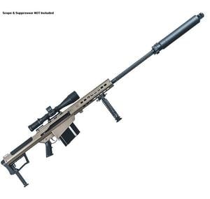 Barrett M107A1 50 BMG 29in FDE Cerakote Semi Automatic Modern Sporting Rifle - 10+1 Rounds