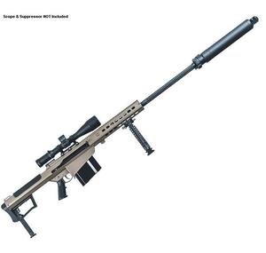Barrett M107A1 50 BMG 20in Tungsten Gray Cerakote Semi Automatic Modern Sporting Rifle - 10+1 Rounds