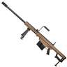 Barrett M82 A1 50 BMG 29in FDE Cerakote Semi Automatic Modern Sporting Rifle - 10+1 Rounds - Tan