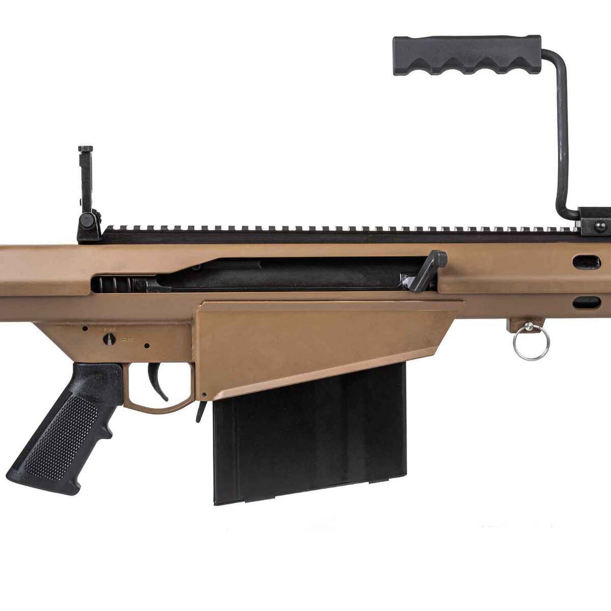 Barrett M82 A1 50 BMG 29in FDE Cerakote Semi Automatic Modern Sporting Rifle - 10+1 Rounds - Tan Barrett M82 A1 50 BMG 29in FDE Cerakote Semi Automatic Modern Sporting Rifle - 10+1 Rounds - Tan
