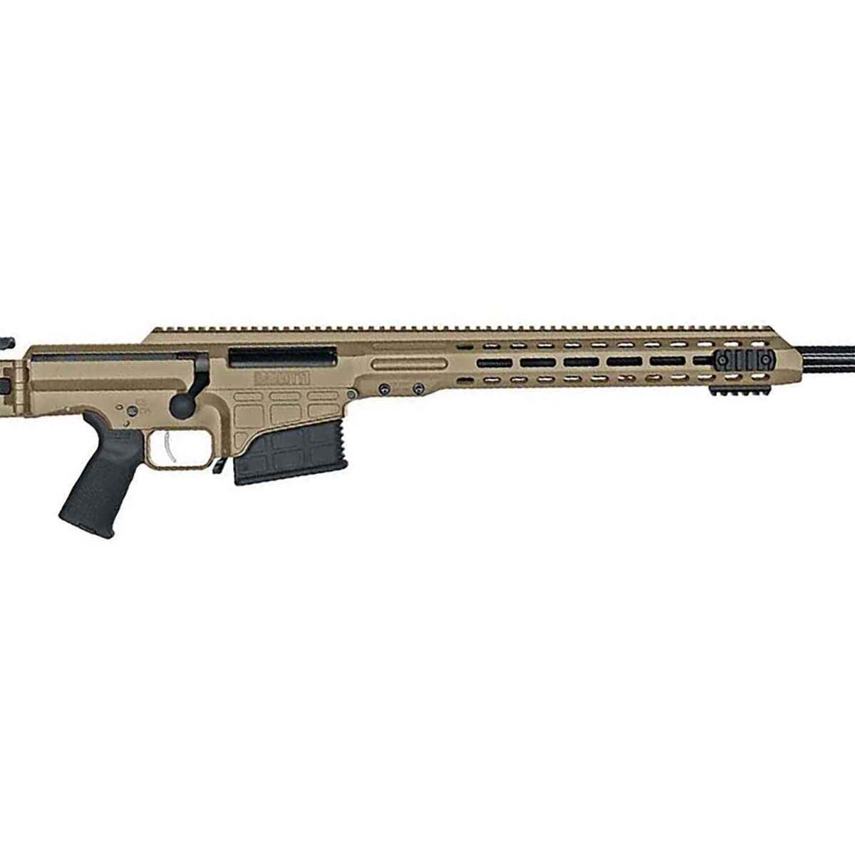 Barrett MRAD Flat Dark Earth Cerakote Bolt Action Rifle - 300 PRC - 26in - Tan Barrett MRAD Flat Dark Earth Cerakote Bolt Action Rifle - 300 PRC - 26in - Tan