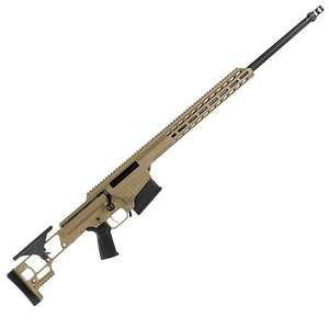 Barrett MRAD 65 Creedmoor Flat Dark Earth Cerakote Bolt Action Rifle  24in