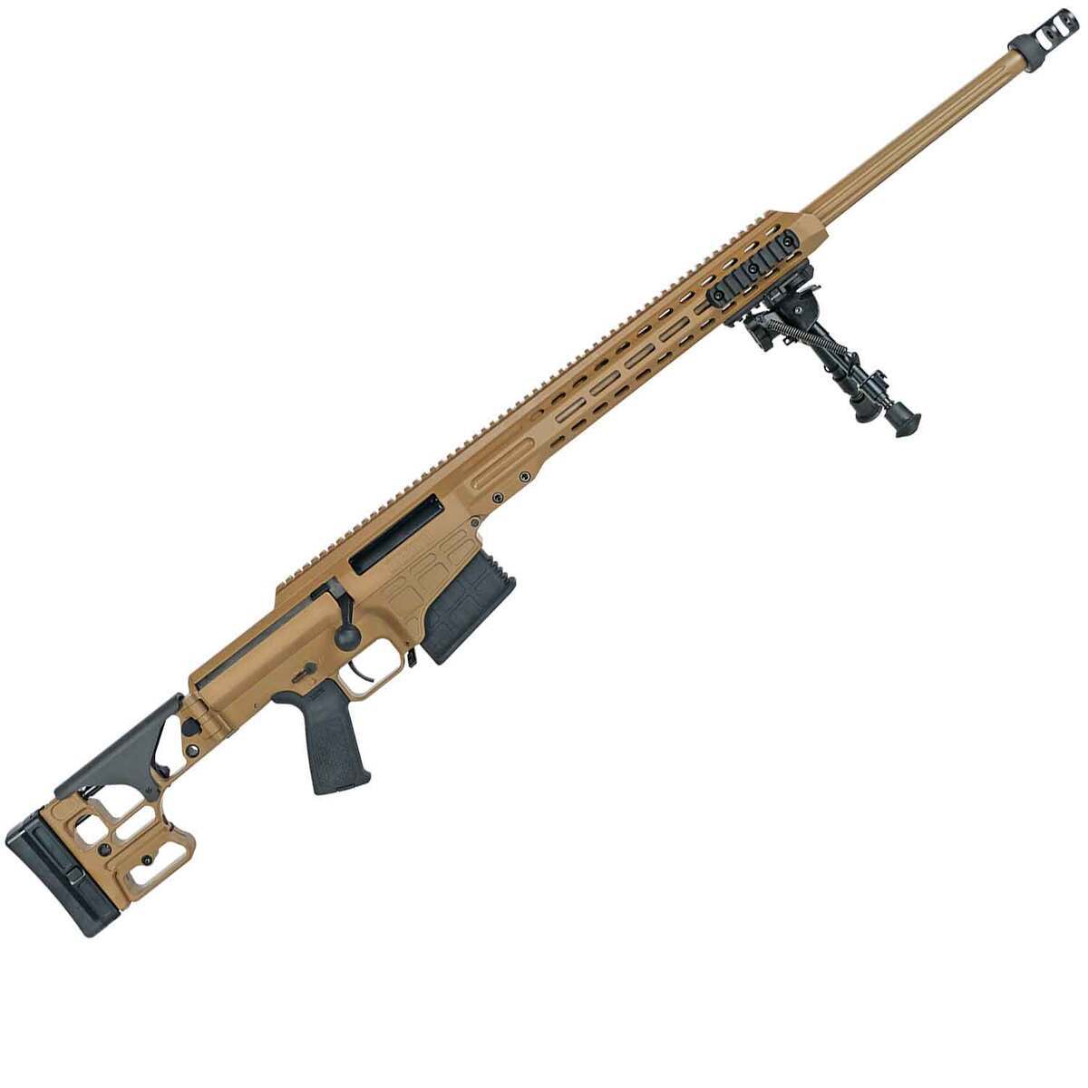 Onzorgvuldigheid Dom Beoefend Barrett MRAD MK22 Advanced Sniper System Coyote Brown Cerakote Bolt Action  Rifle - 300 Norma Magnum - 26in | Sportsman's Warehouse