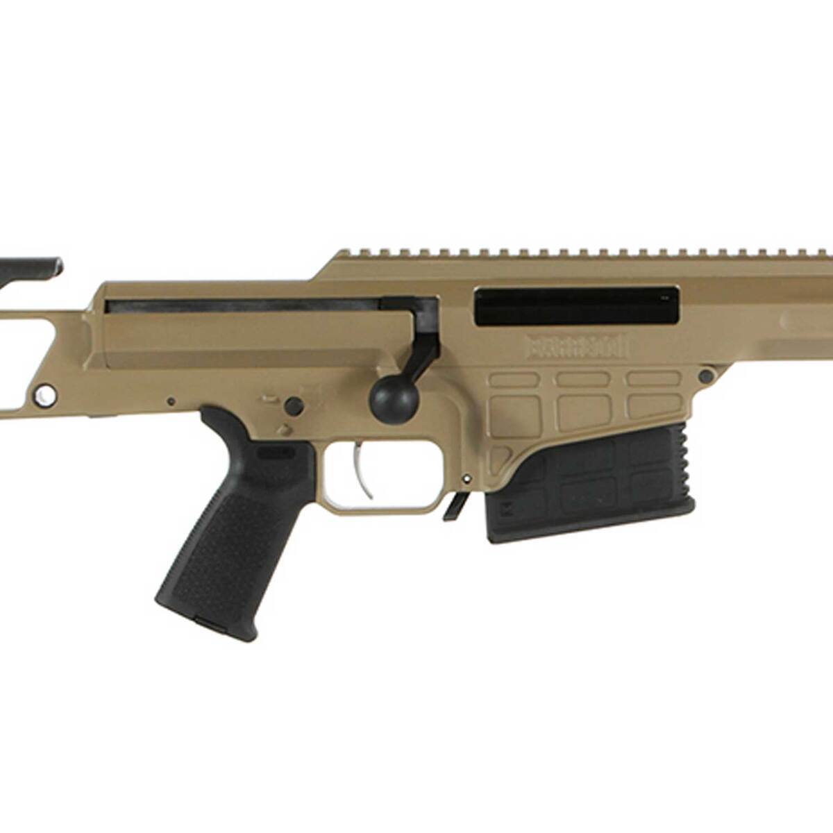 Barrett MRAD SMR 300 Norma Magnum Flat Dark Earth Cerakote Bolt Action Rifle - 26in - Tan Barrett MRAD SMR 300 Norma Magnum Flat Dark Earth Cerakote Bolt Action Rifle - 26in - Tan