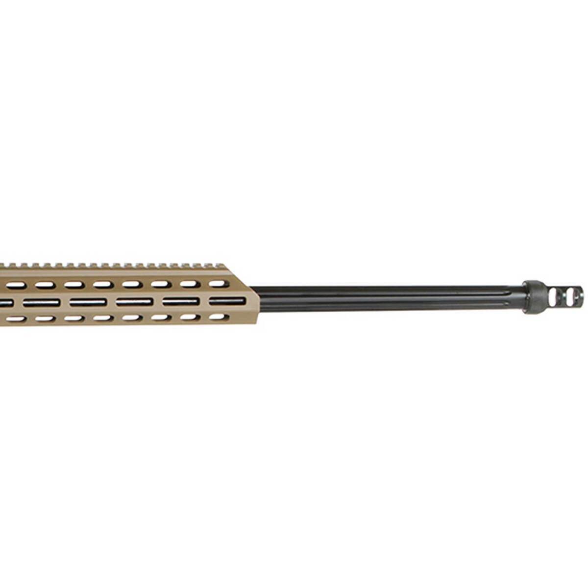 Barrett MRAD SMR 300 Norma Magnum Flat Dark Earth Cerakote Bolt Action Rifle - 26in - Tan Barrett MRAD SMR 300 Norma Magnum Flat Dark Earth Cerakote Bolt Action Rifle - 26in - Tan