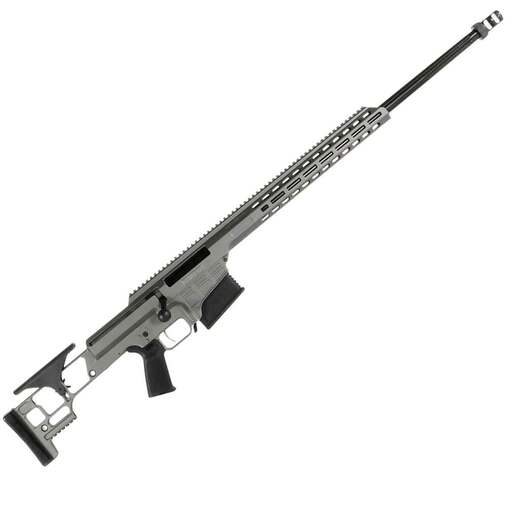Barrett MRAD Tungsten Gray Cerakote Bolt Action Rifle - 338 Lapua Magnum - 26in - Gray image