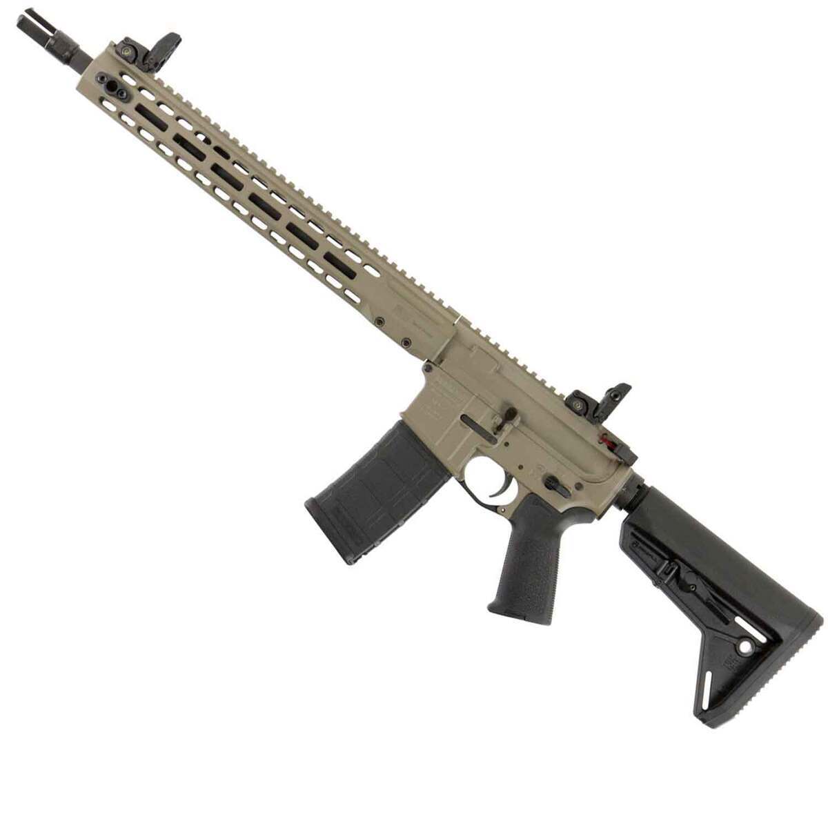 Barrett REC7 DI 5.56mm NATO 16in Flat Dark Earth Cerakote Semi Automatic Modern Sporting Rifle - 30+1 Rounds - Tan Barrett REC7 DI 5.56mm NATO 16in Flat Dark Earth Cerakote Semi Automatic Modern Sporting Rifle - 30+1 Rounds - Tan