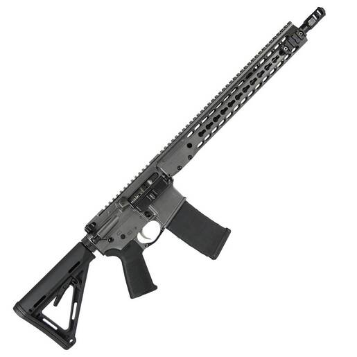 BARRETT Rec7 Di Gen Ii 5.56mm Nato 16in Tungsten Gray Cerakote Semi Automatic Modern Sporting Rifle - 30+1 Rounds - Black