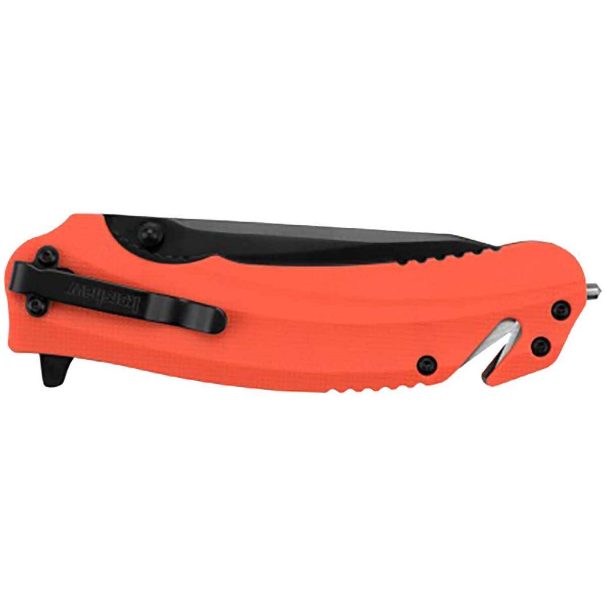 Kershaw Barricade 3.5 inch Folding Knife - Orange Kershaw Barricade 3.5 inch Folding Knife - Orange