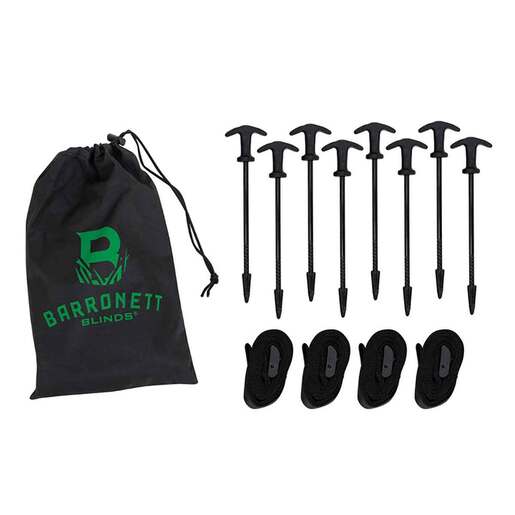 Barronett All-Terrain Blind Ground Stake Kit – Black