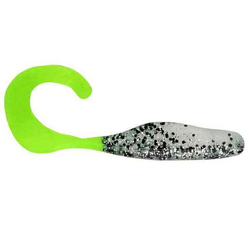 Bass Assassin 4" Saltwater Curly Shad - Chicken on a Chain