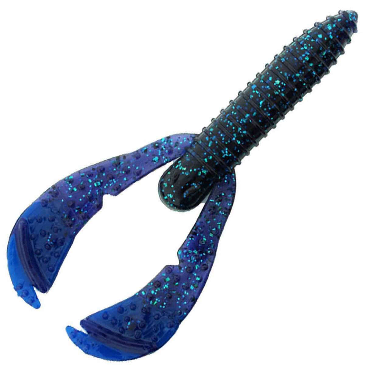 Bass Assassin Woopah Craw - Junebug/Blue Tail, 4in, 7pk | Sportsman's ...