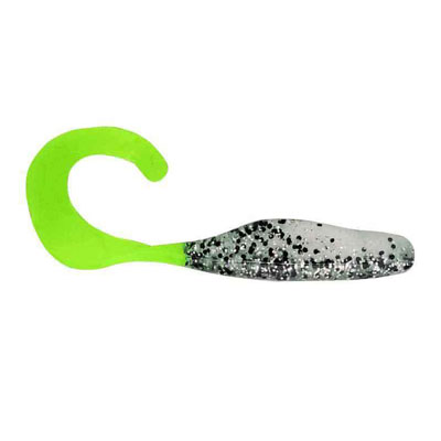 Bass Assassin 4 inch Saltwater Curly Shad