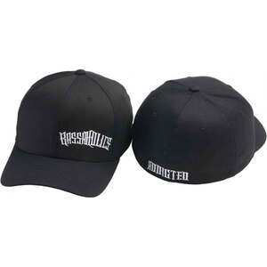 Bassaholics B Imperial Unisex Flex Fit Fishing Hat - Black - S/M