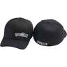 Bassaholics B Imperial Unisex Flex Fit Fishing Hat - Black - S/M - Black S/M
