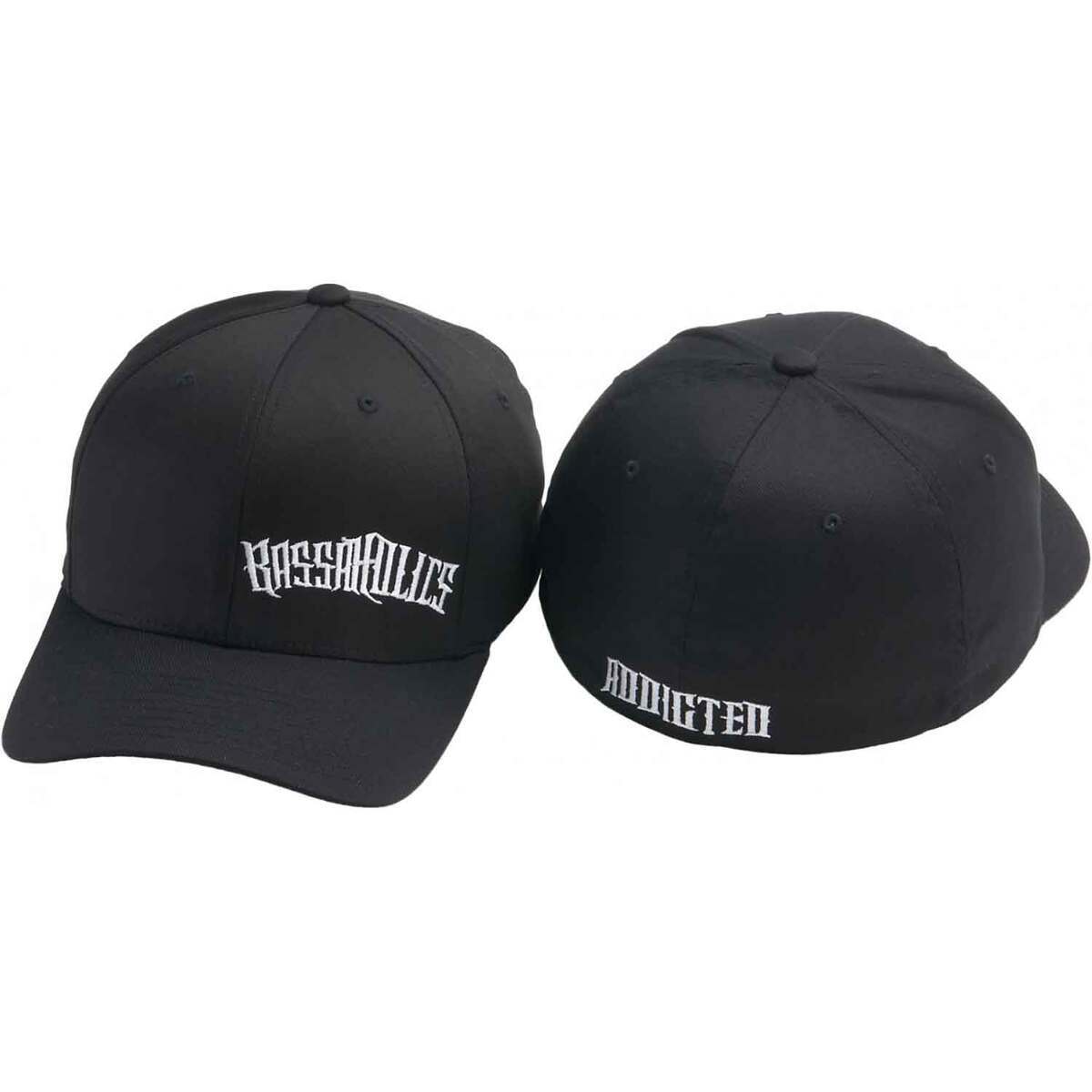 Bassaholics B Imperial Unisex Flex Fit Fishing Hat - Black - S/M - Black S/M Bassaholics B Imperial Unisex Flex Fit Fishing Hat - Black - S/M - Black S/M