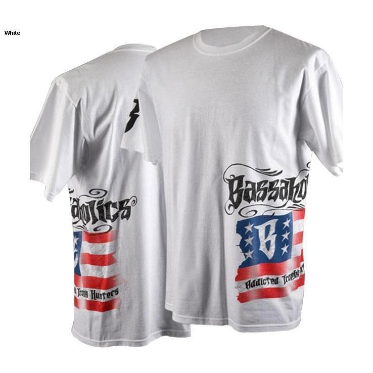 Bassaholics Men's All American Short Sleeve Shirt Bassaholics Men's All American Short Sleeve Shirt