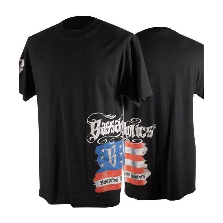 Bassaholics Men's All American Short Sleeve Shirt Bassaholics Men's All American Short Sleeve Shirt