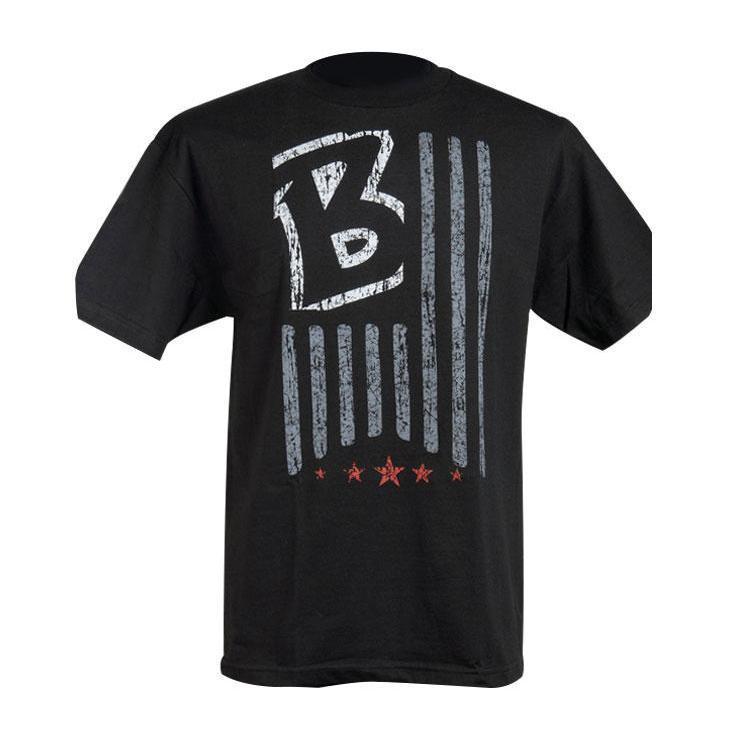 Bassaholics Men's B America Shot Sleeve T-Shirt Bassaholics Men's B America Shot Sleeve T-Shirt