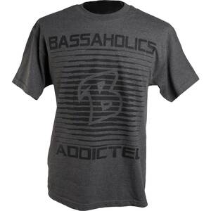 Bassaholics Solar T-Shirt Men's Fishing Shirt - Charcoal Heather, L