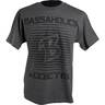 Bassaholics Solar T-Shirt Men's Fishing Shirt - Charcoal Heather, L - Charcoal Heather L