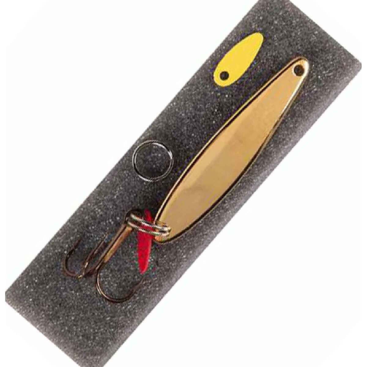 Bay de Noc Swedish Pimple Ice Fishing Spoon Bay de Noc Swedish Pimple Ice Fishing Spoon