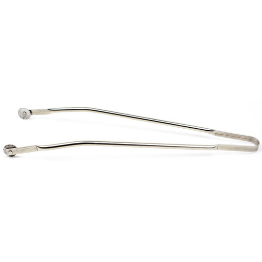 BBQ Butler Hot Dog Tongs - Silver