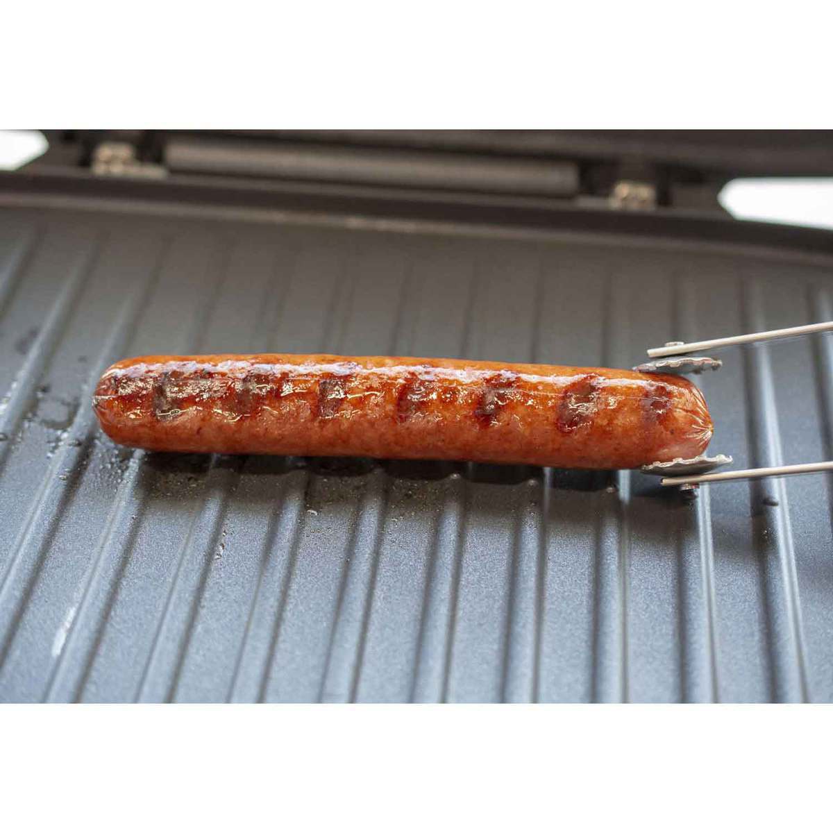 BBQ Butler Hot Dog Tongs - Silver BBQ Butler Hot Dog Tongs - Silver