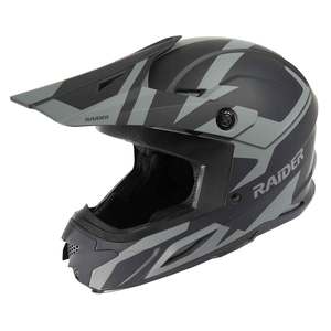 Raider Adult Off Road Z7 MX Helmet - Small