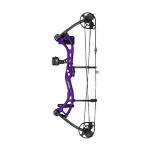 Bear Archery Apprentice III 15-50lbs Left Hand Purple Compound Bow - Ready-to-Hunt Package
