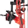 Cajun Bowfishing Sucker Punch Pro 20-50lbs Left Hand Red Compound Bowfishing Bow - RTF Package - Red