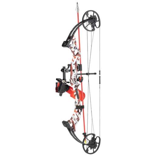 Bear Archery Sucker Punch Pro 20-50lbs Right Hand Patriot Compound Bowfishing Bow – RTF Package – Camo