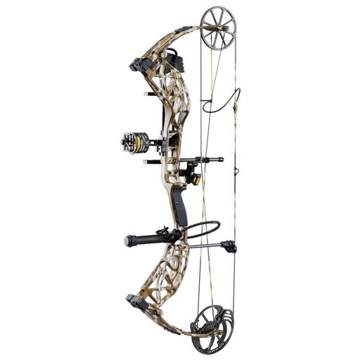 Bear Archery Adapt 2 RTH 55-70lbs Right Hand Mossy Oak Bottomland Compound Bow – Trophy Ridge RTH Package – Camo