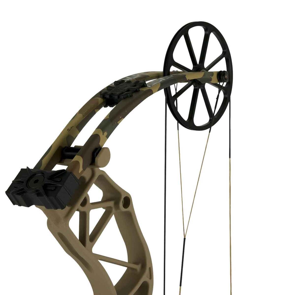 Bear Archery ADAPT 45-60lbs Left Hand Throwback Tan Compound Bow - Brown Bear Archery ADAPT 45-60lbs Left Hand Throwback Tan Compound Bow - Brown