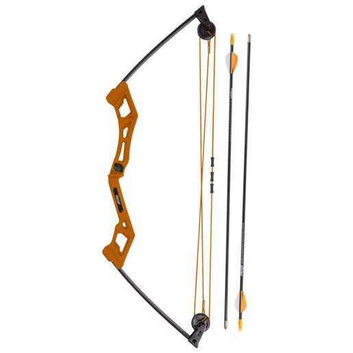 Bear Archery Apprentice 6-13.5lbs Right Hand Flo Orange Youth Bow – Package – Orange