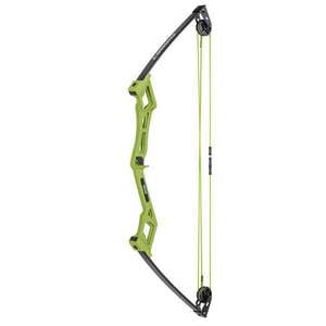 Bear Archery Apprentice Green 6-13.5lbs Right Hand Green Youth Compound Bow - Target Package