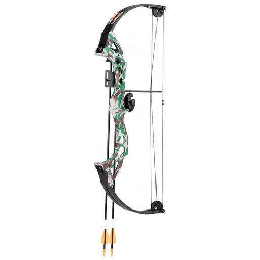 Bear Archery Brave 15-25lbs Right Hand Youth Bow – Package – Black