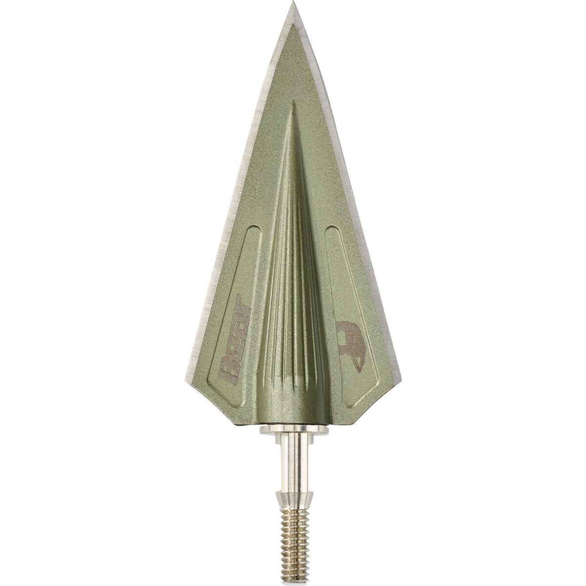 Bear Archery Razorhead 150/175/200/250gr Fixed Broadhead - 3 Pack ...