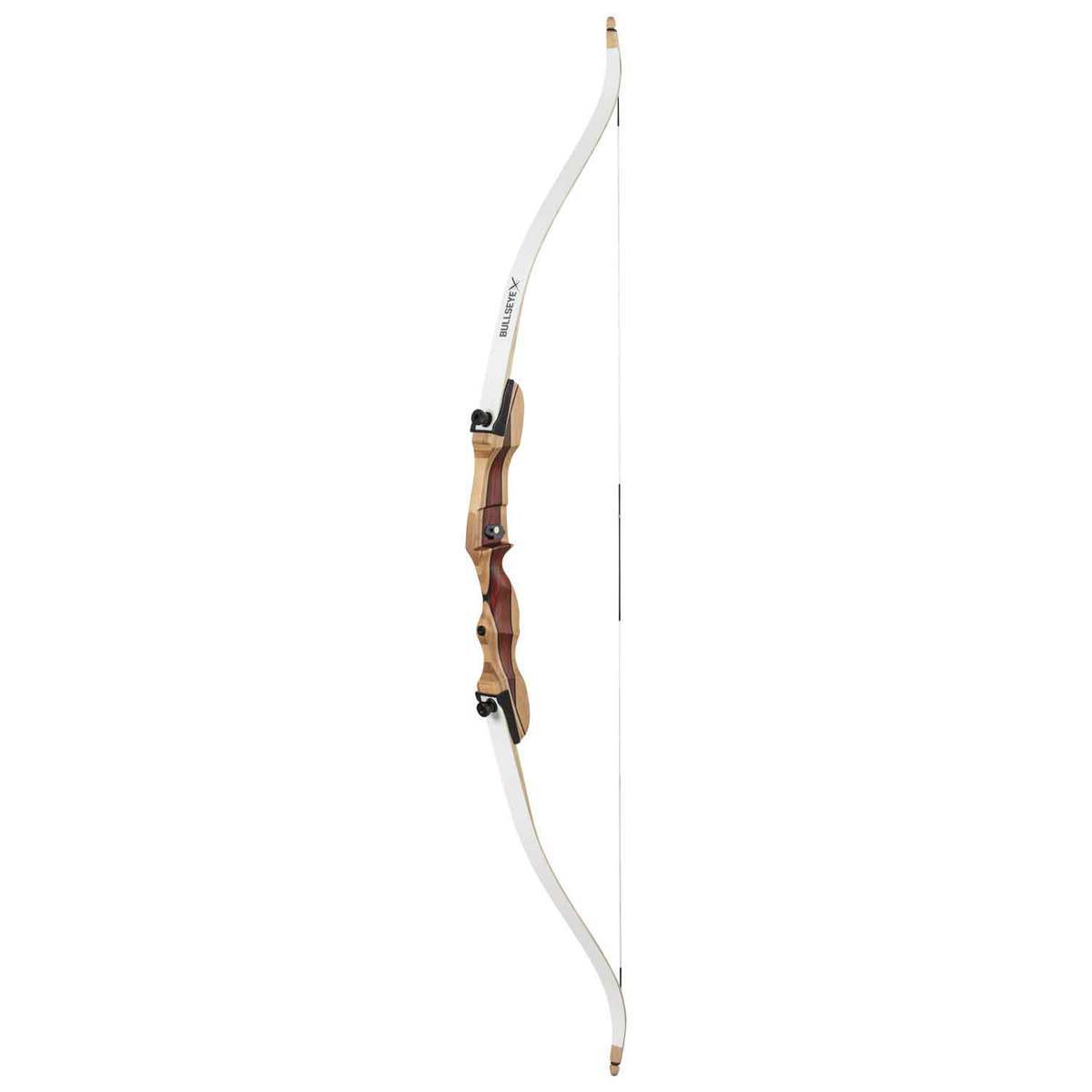 Bear Archery Bullseye X 20lb Right Hand 48in Traditional Youth Bow - White Bear Archery Bullseye X 20lb Right Hand 48in Traditional Youth Bow - White