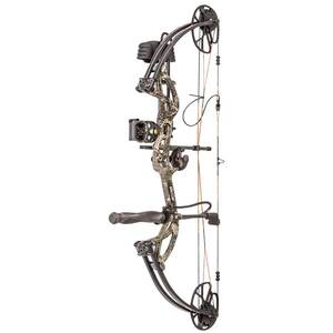 Bear Archery Cruzer G2 5-70lbs Left Hand True Timber Strata Compound Bow - RTH Package