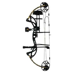 Bear Archery Cruzer G3 10-70lbs Left Hand Black/Fred Bear Camo Compound Bow - RTH Package