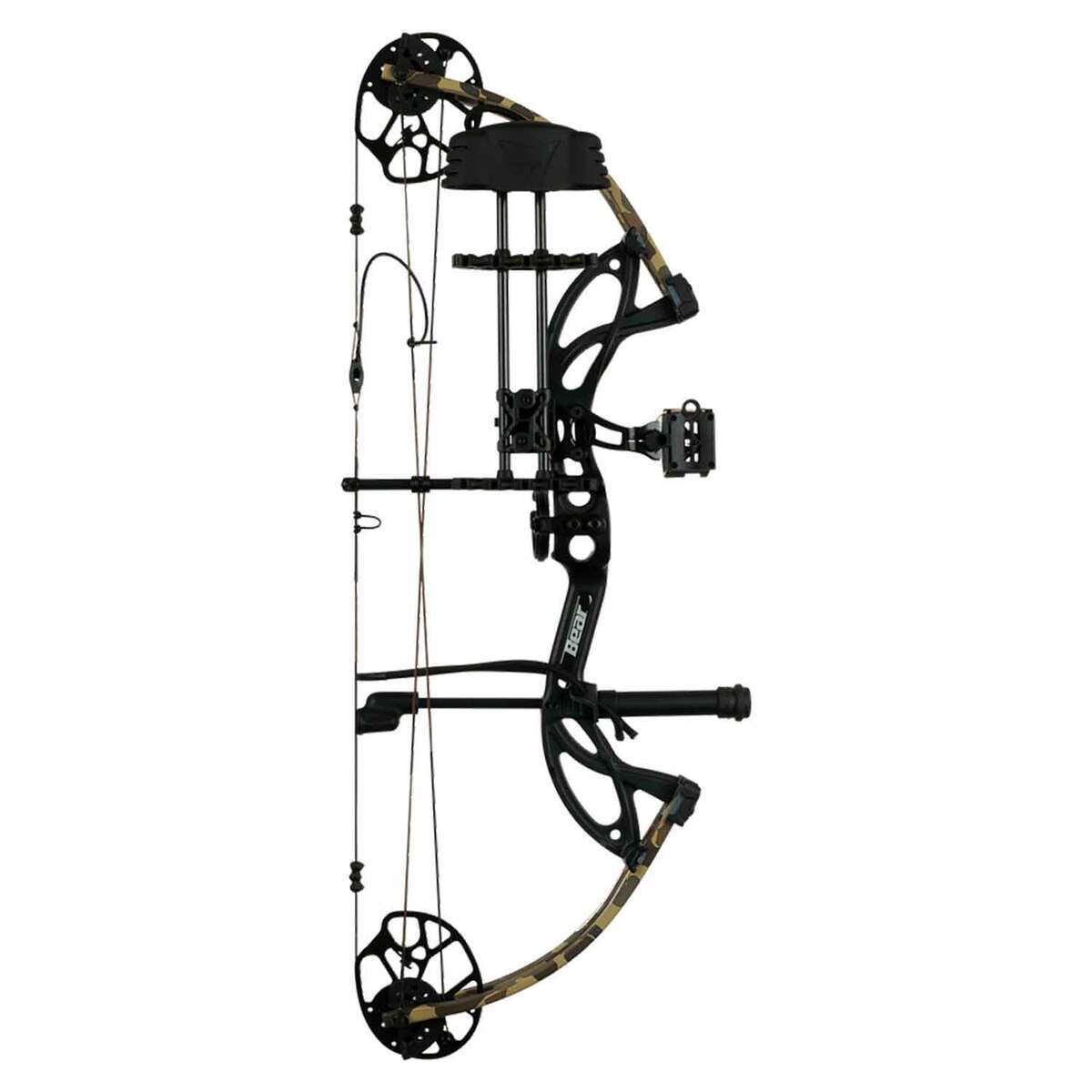 Bear Archery Cruzer G3 10-70lbs Right Hand Black/Fred Bear Camo Compound Bow - RTH Package - Camo Bear Archery Cruzer G3 10-70lbs Right Hand Black/Fred Bear Camo Compound Bow - RTH Package - Camo